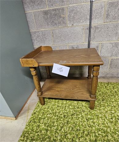 Wood Side Table