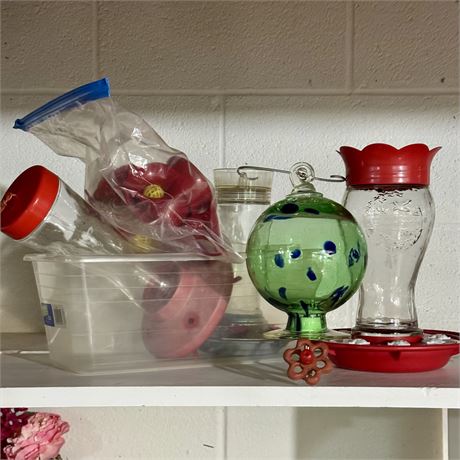 Mixed Hummingbird Feeders Bundle