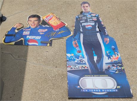 Jeff Gordon Stand-up & Promo Sign