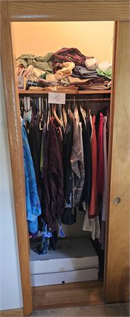 Closet Cleanout Ladies Clothes Mixed Vintage To Present Style, Maker & Era Vary