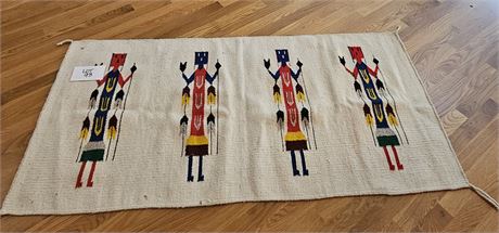 Navajo Yei Be Chei Wool Rug