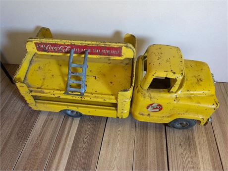 Pressed Steel Buddy L Coca-Cola Toy Delivery Truck