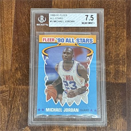 Michael Jordan 1990/1991 All Star Graded Basketball Card