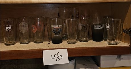 Mixed Bar / Beer Glasses