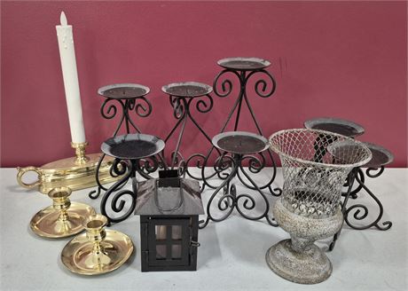 Candle Holders & Decor