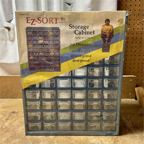New EZ-Sort 60 Drawer Parts and Small Storage Cabinet