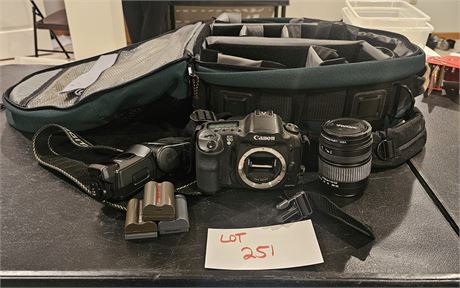 Canon EOS 10D Digital SLR Camera EOS Direct Print W/Tiffen 62MM UV Lens