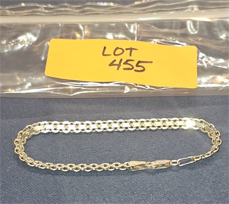 Sterling 7" Bracelet 0.22 ozt