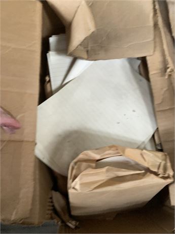 Ruled White Newsprint Paper Refill Lot - 2 Boxes