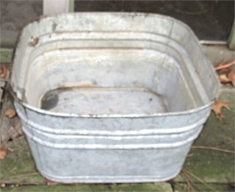 Galvanized Tub