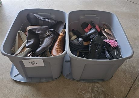 Totes Full Of Ladies Size 10 Shoes & Boots- Style, Maker & Color Vary