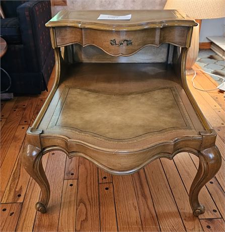 Weiman "Heirloom" Double Tier End Table