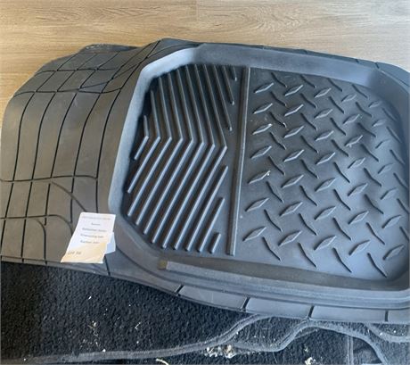 Black Automotive Floor Mat Lot