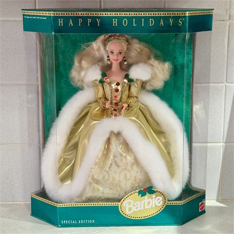 1994 Happy Holidays Special Edition Barbie Doll