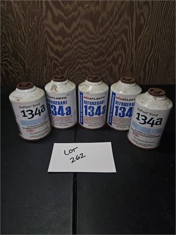 Mid Atlantic 134A Refrigerant x5