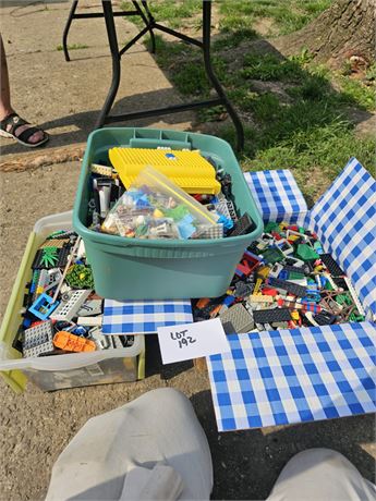 Large Lot Of Mixed Legos