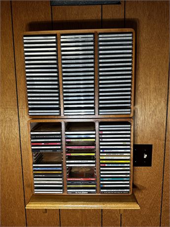 CD's And Shelving for CD's