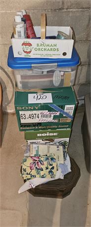 Large Mixed Lot of Sewing, Crafting & Material