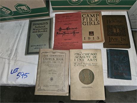 Mixed Vintage Books:Chorus Books/1916 Chicago Fine Arts & More