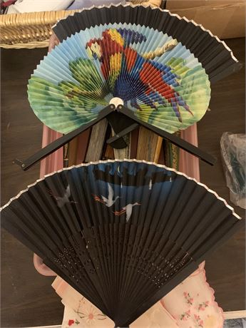 Decorative Hand Fan Lot