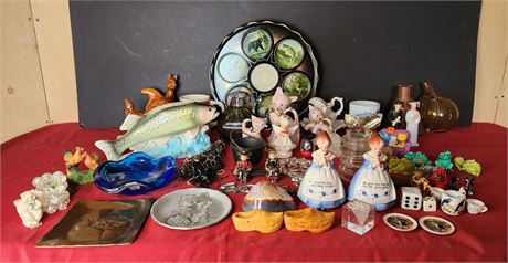 Figurines, knick knacks, etc