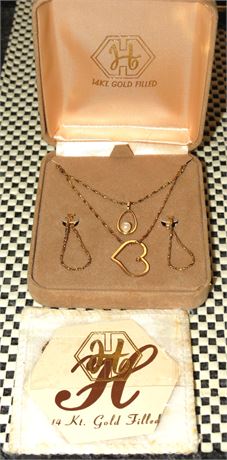 Gold Filled Jewelry Set