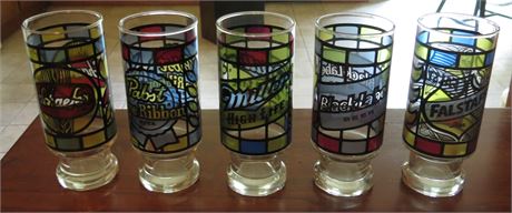 Vintage Beer Glasses