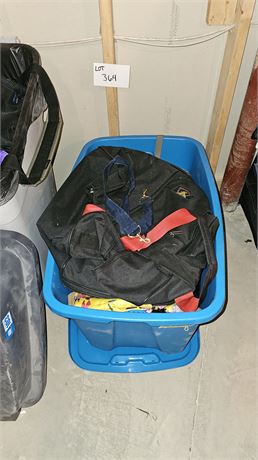 Large Tote Of Mixed Carry On & Travel Bags