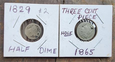 Early/Mid-1800s Coins