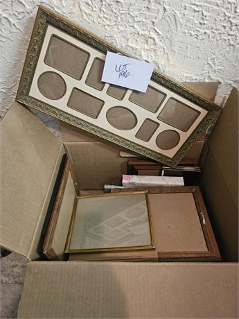 Mixed Picture Frames- Sizes & Style Vary