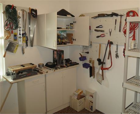 Workbench & Tool Cleanout