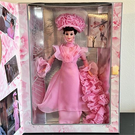 1995 Barbie as Eliza Doolittle in My Fair Lady (Pink Organza) Collectors Doll