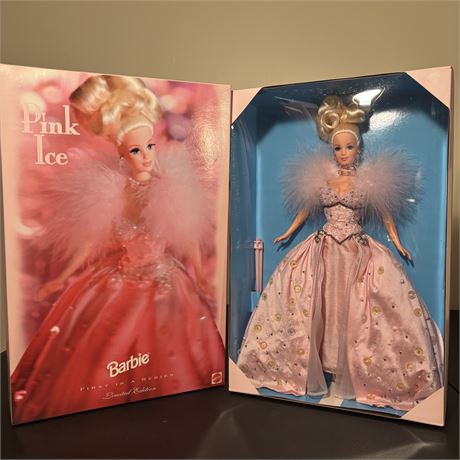 1996 Pink Ice 1st in the Series Limited Edition Barbie