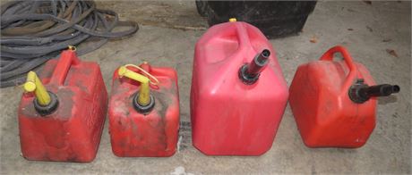 4 Gas Cans