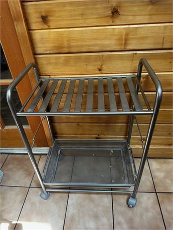 Rolling Metal Cart