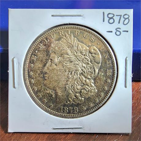 Morgan Silver Dollar 1878-S