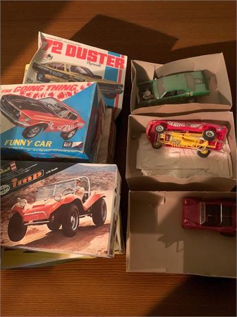 Model Car Kits - 72 Duster, Trans Am Javelin, Dune Buggies & More