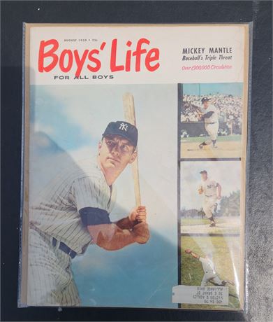 Boy's Life August 1959 Issue