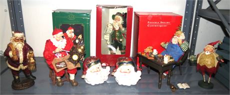 Assortment of Christmas Decorations