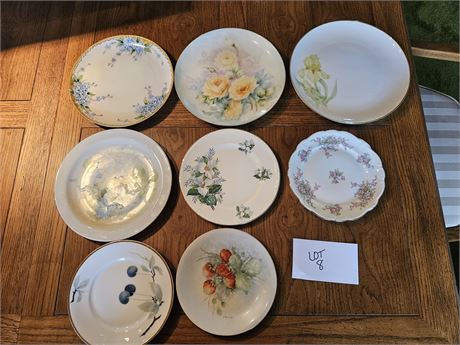 Vintage Collection of Plates - Different Makers & Sizes