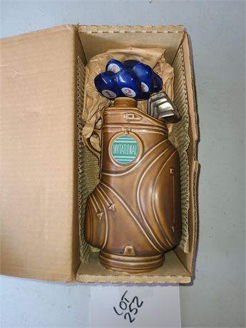 Clem-Harvy Spirits Golf Bag Bottle