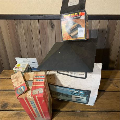Rural Mailbox, Heat Seal II Thermal Vent Damper, Chimney Cap & More