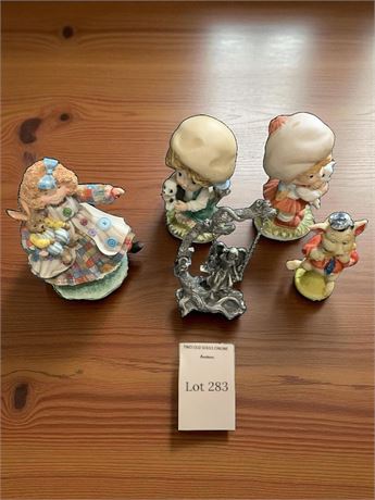 Lang & Wise Tess and Chester First Edition Figurine, Pewter Fairy & More