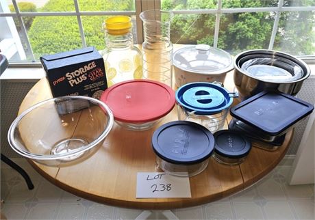 Kitchen Cupboard Cleanout: Pyrex Storage / Mixing Bowls & More