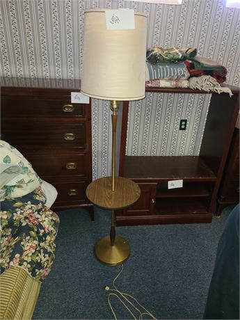 Wood Lamp Table