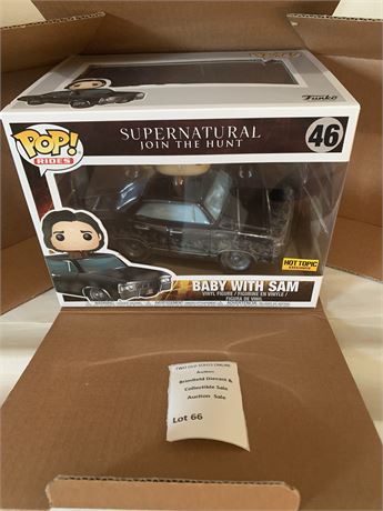 Hot Topic Exclusive Funko Pop! Rides 1967 Chevy Impala Baby & Sam Winchester
