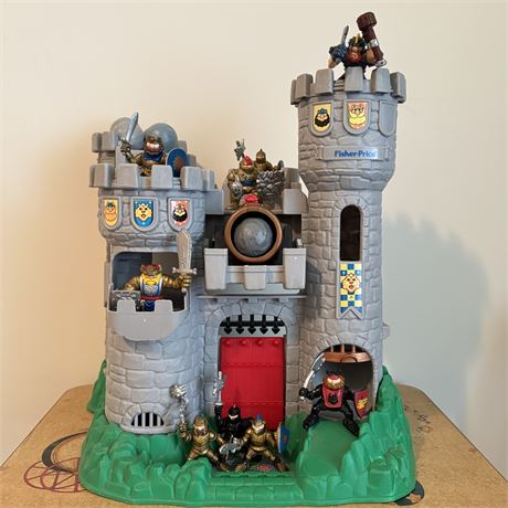 Vintage Fisher-Price Great Adventures Castle Playset
