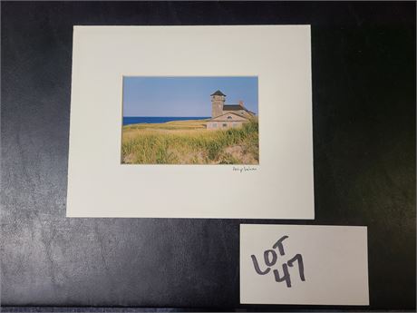 Philip Keohan Signed Photograph - Old Harbor Life Saving Station