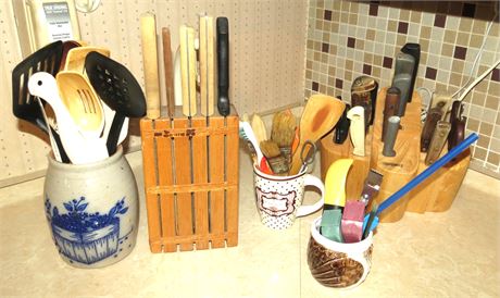 Kitchen Utensils, Cutlery, Etc