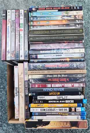 Box Of Assorted DVD's